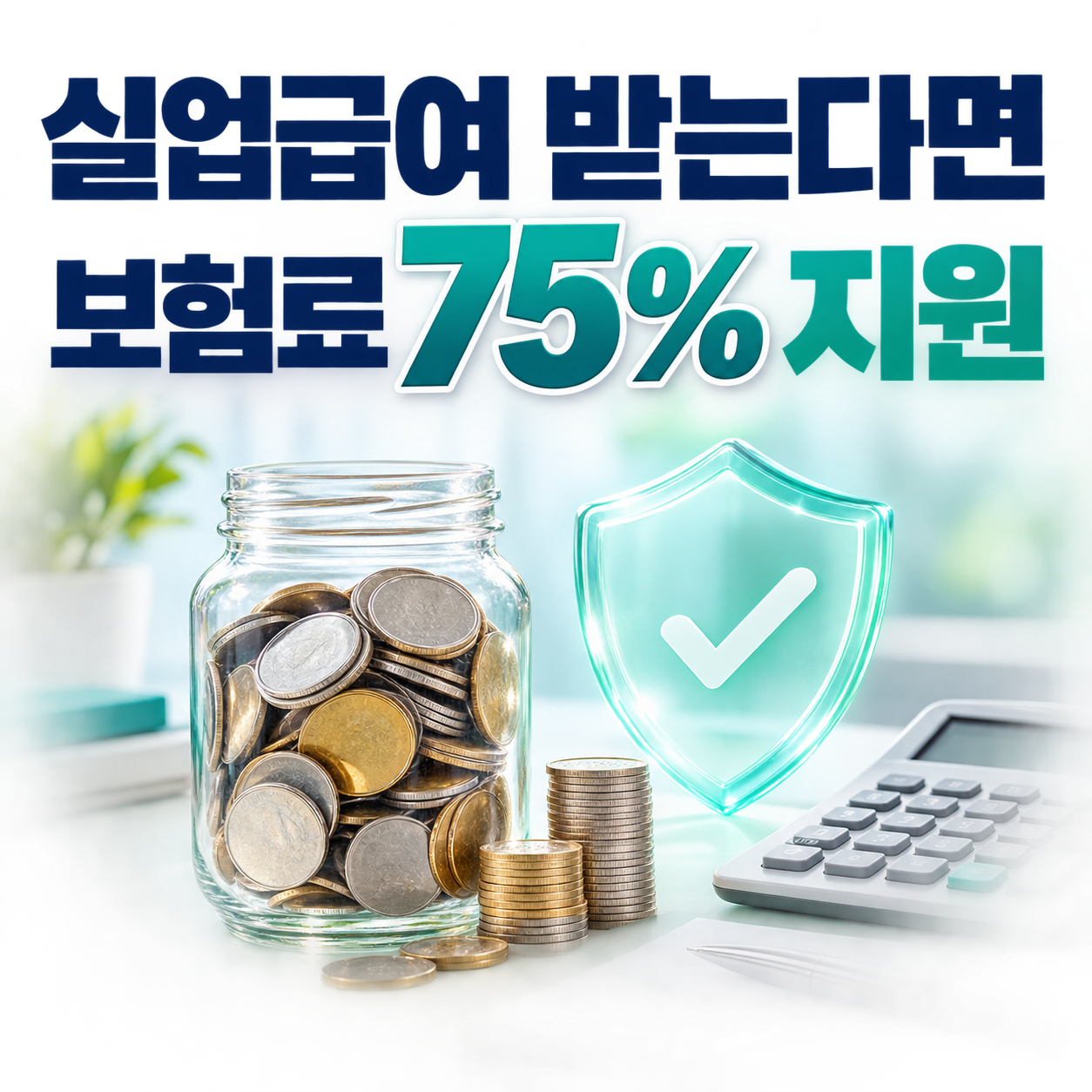 2026 실업크레딧 신청으로 국민연금 보험료 75% 지원받는 방법