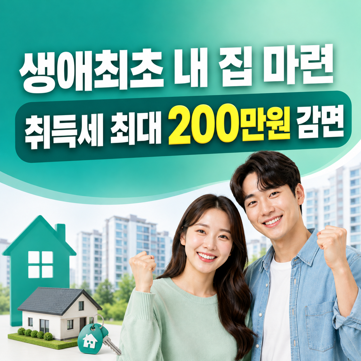 생애최초 취득세 감면 2026 조건과 200만원 300만원 차이