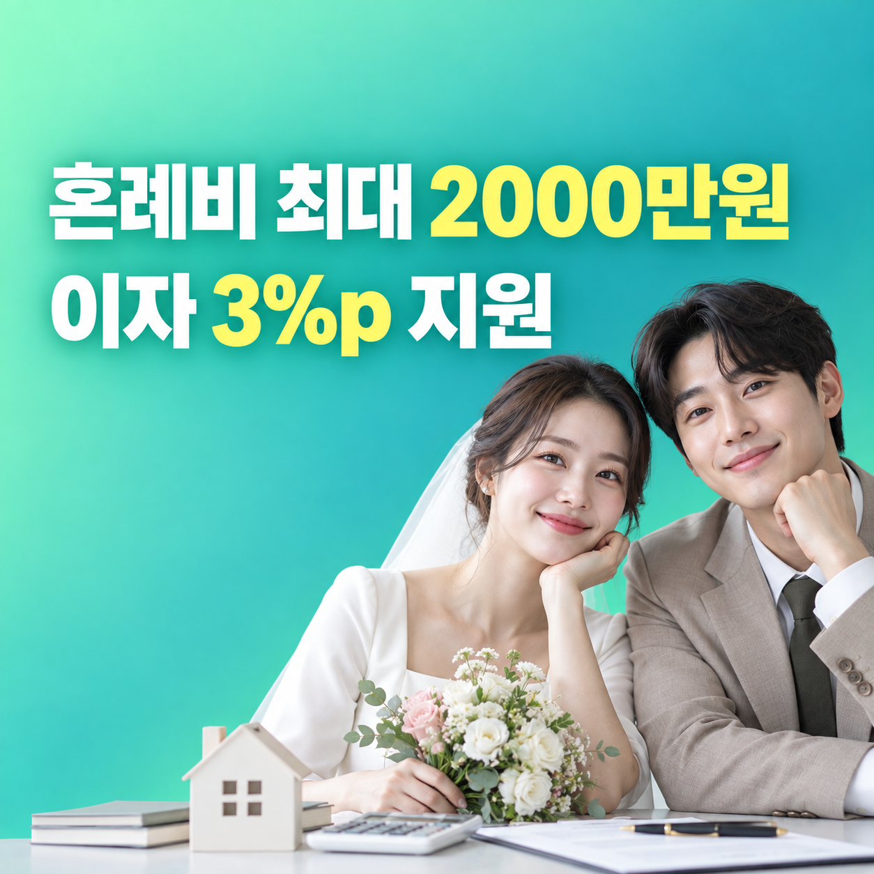 2026 생활안정자금 이차보전 대출 혼례비 2000만원 이자 3%p 지원