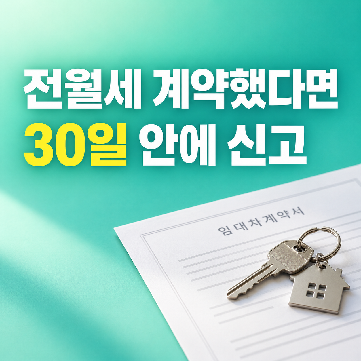 2026 전월세 신고제 보증금 6000만원 월세 30만원 30일 신고