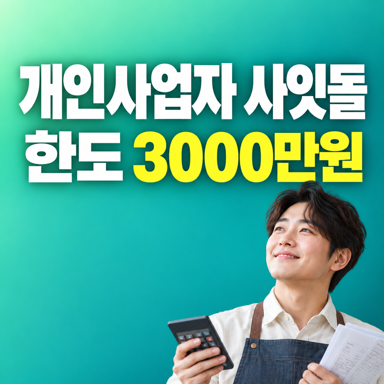 개인사업자 사잇돌대출 2026 10월 출시 한도 3000만원