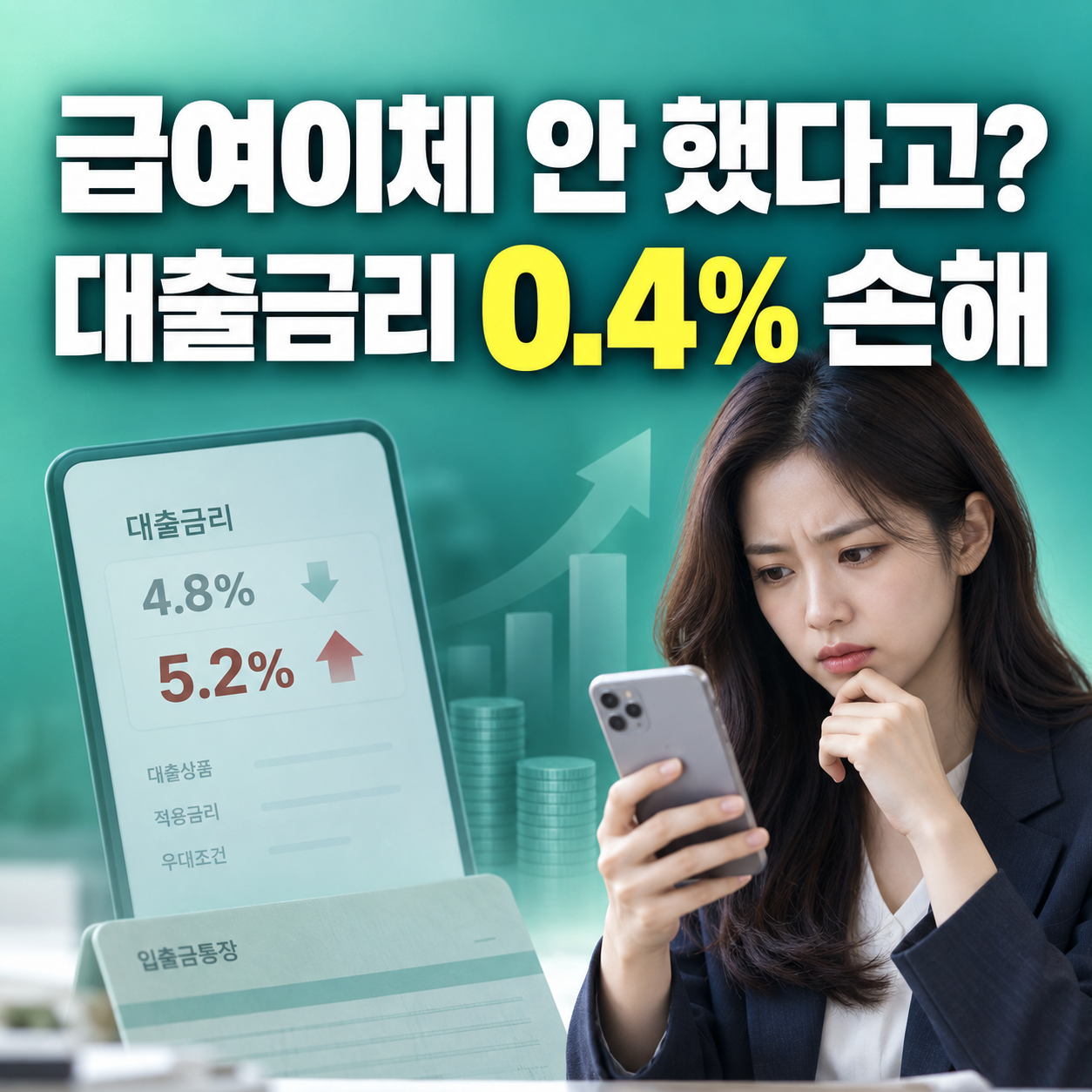 급여이체 우대금리 대출금리 0.4% 놓치는 이유와 확인방법