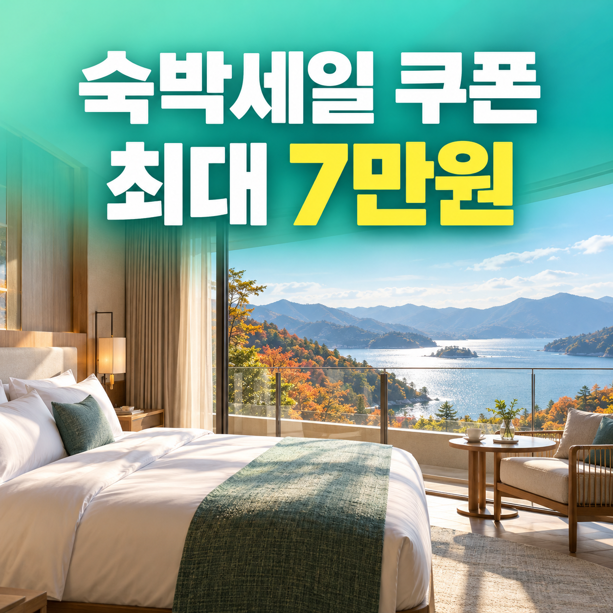 2026 가을 숙박세일 페스타 최대 7만원 할인쿠폰 발급방법과 사용지역