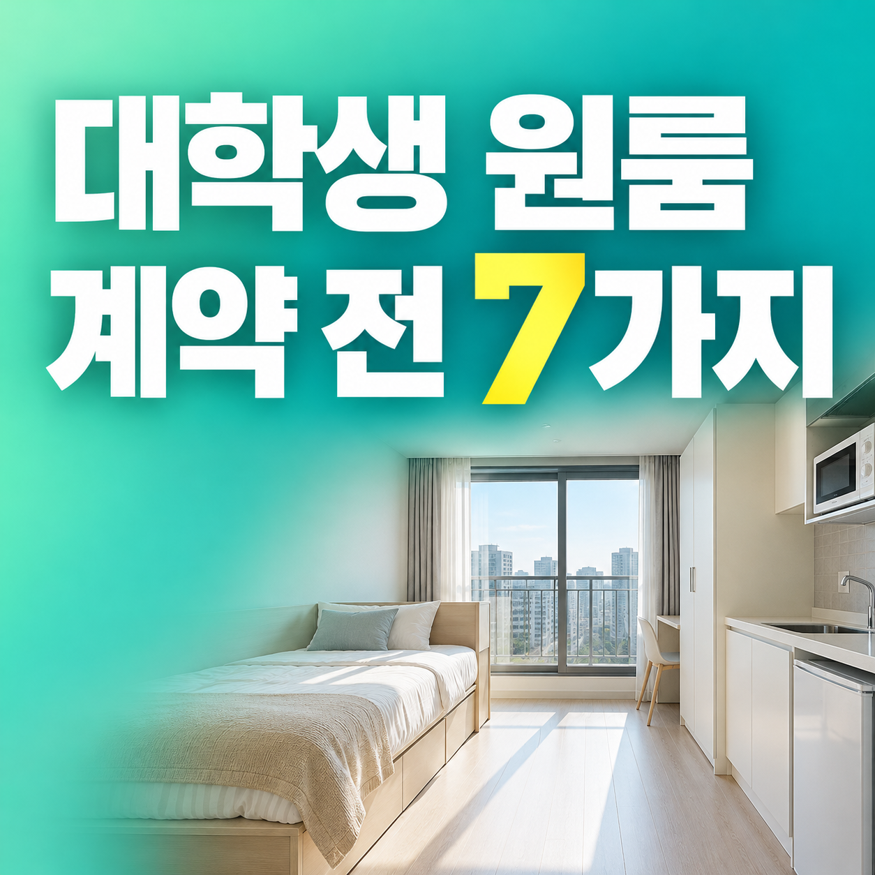 대학생 원룸 계약 전 확인할 7가지 등기부등본 관리비 보증금 체크리스트